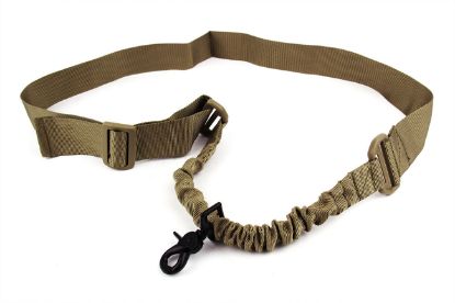 Picture of Single Point Bungee Rifle Sling/Tan