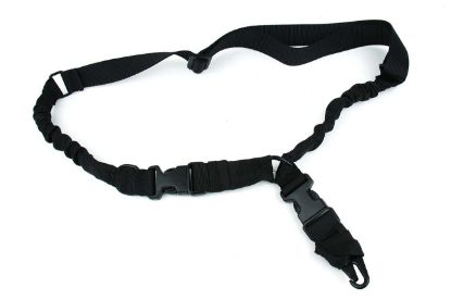 Picture of 2 To 1 Point Double Bungee Rifle Sling/Blk