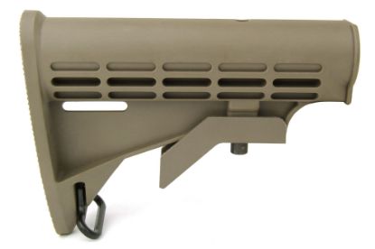 Picture of Tan, AR-15 Commercial M4 Style 6-Position Stock