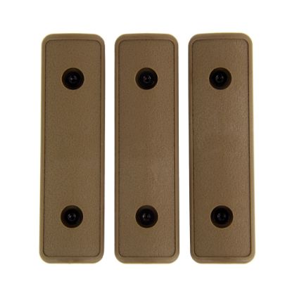 Picture of KeyMod Rail Panel Hand Guard Covers/Tan (3 Pack)