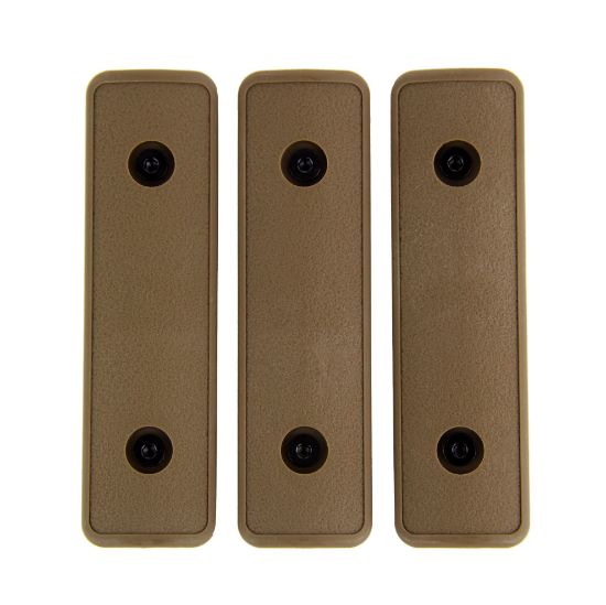 Picture of KeyMod Rail Panel Hand Guard Covers/Tan (3 Pack)