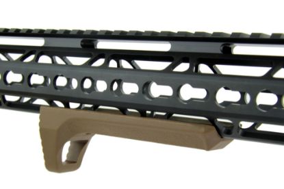 Picture of KeyMod Curved Fore Grip Hand Stop, Tan
