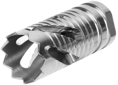 Picture of Crown Flash hider,  5/8-24 TPI, Stainless steel, Made in USA