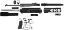 Picture of 7.5" 9MM, Unassembled pistol kit W/LPK