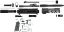 Picture of 7.5" 5.56, Unassembled pistol kit w/LPK