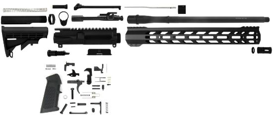 Picture of 16" 300 BLACKOUT, Unassembled rifle kit W/ LPK