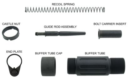 Picture of 3.5" Short Buffer Tube System (Standard End Plate)