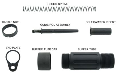 Picture of 3.5" Short Buffer Tube System (QD End Plate)
