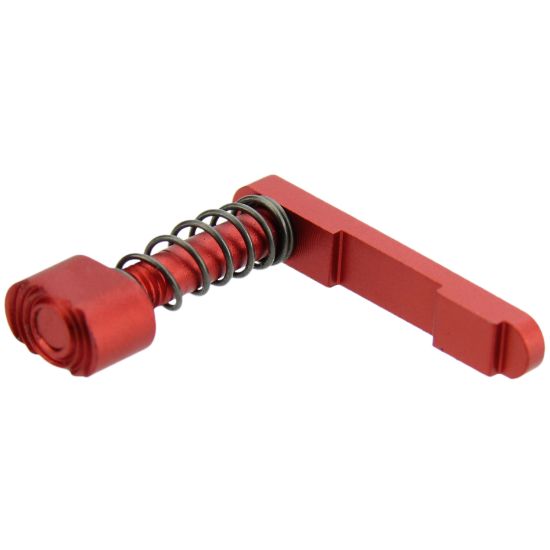 Picture of AR15 Aluminum Mag Catch Assembly, Complete/Red