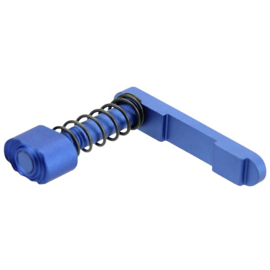 Picture of AR15 Aluminum Mag Catch Assembly, Complete/Blue