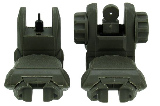 Picture of Same Plane/Polymer Pop-Up Sights/OD Green