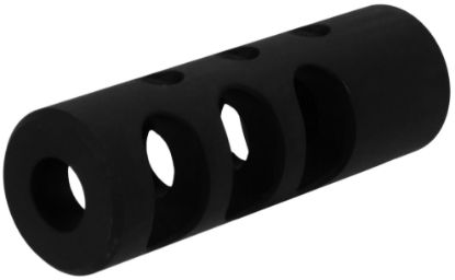 Picture of Slim 3 port muzzle brake, 1/2-28 TPI, Black oxide finish