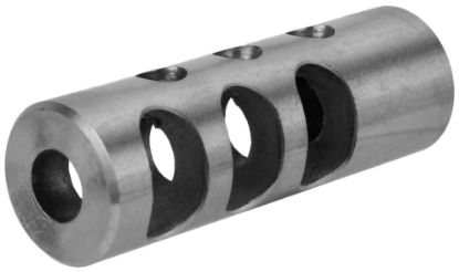 Picture of Slim 3 port muzzle brake,  5/8-24 TPI, Stainless steel