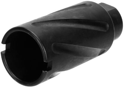 Picture of Spiral Fluted linear compensator,  1/2-28 TPI, Nitride finish, Made in USA