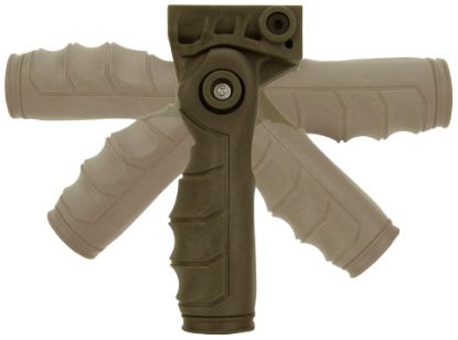 Picture of 5-Position Ergonomic Foldable Grip w/Storage Compartment/Tan