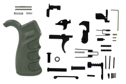 Picture of OD Green,  AR-15 Lower parts kit, US Made