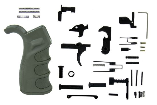 Picture of OD Green,  AR-15 Lower parts kit, US Made